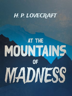 cover image of At the Mountains of Madness (Fantasy and Horror Classics)